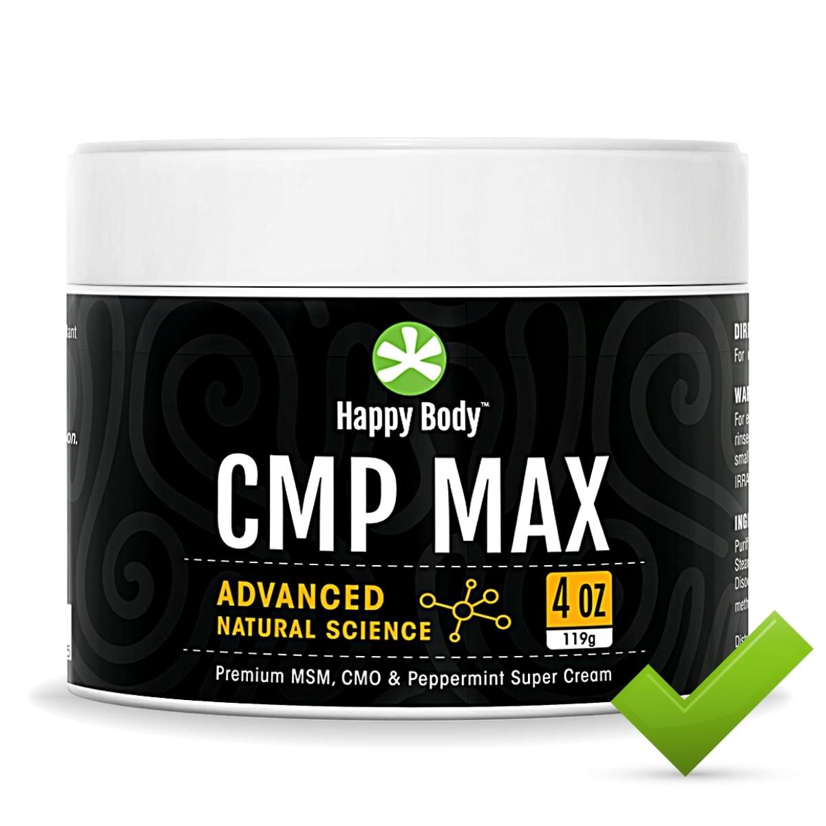 CMP MAX 4oz MSM Cream - Product Features & Benefits