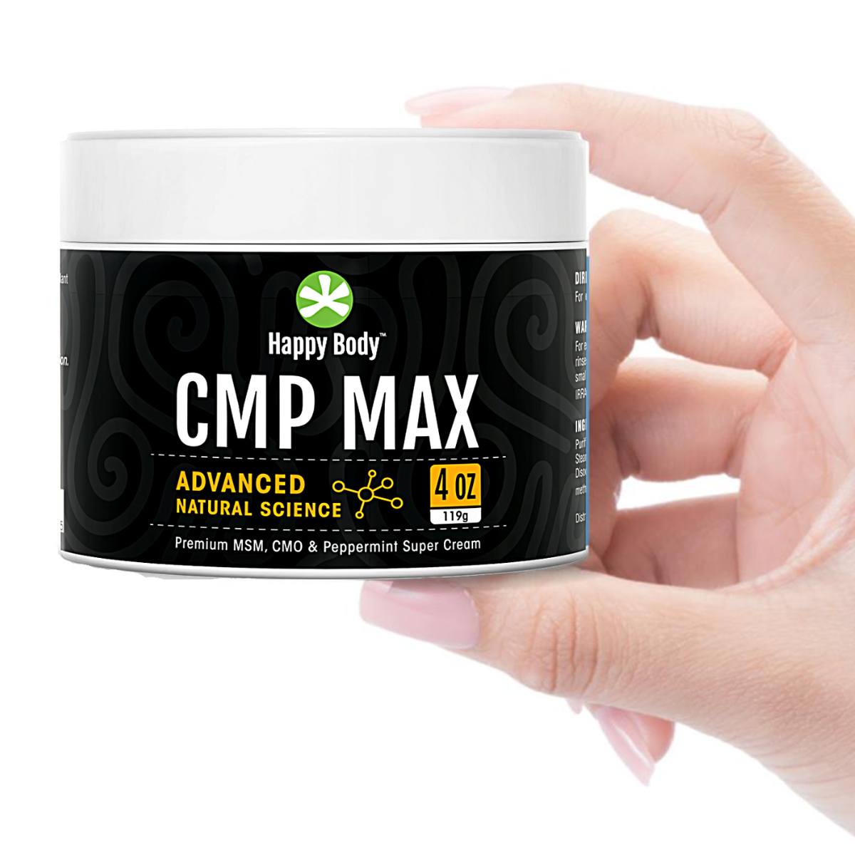 CMP MAX CMO and MSM Cream  - Product Details