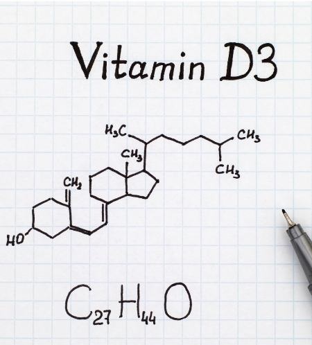 Vitamin D3 also helps with inflammation management