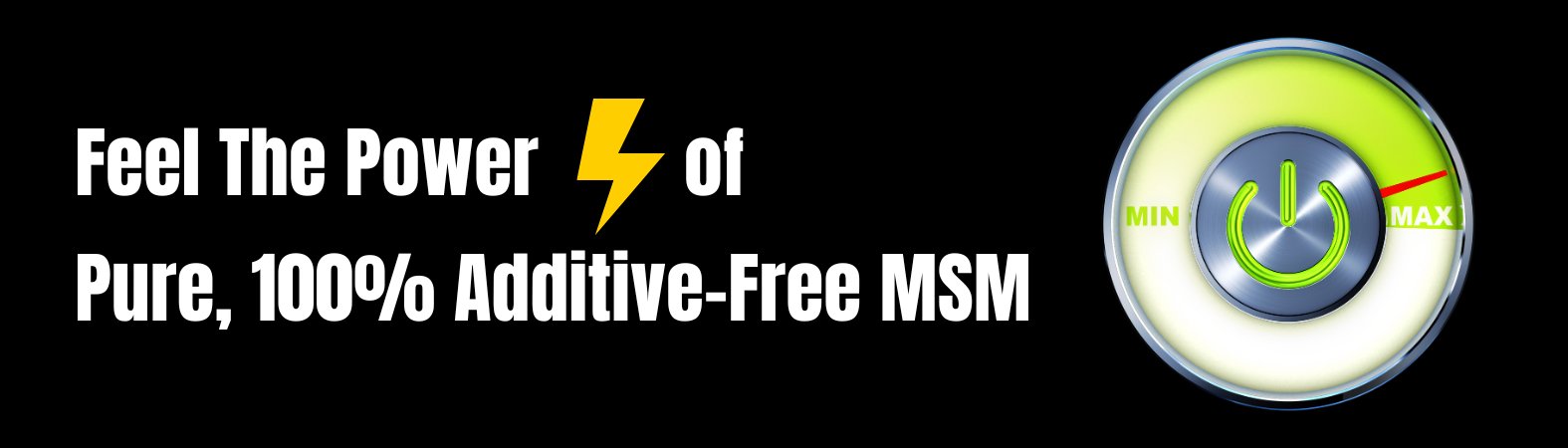 Feel the power of MSM - Welcome to Happy Body. Home of premium MSM products