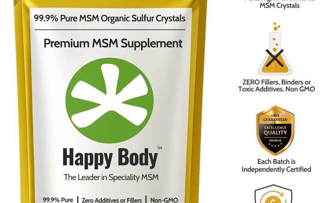 Organic Sulfur Crystals | Canada Store | By Happy Body