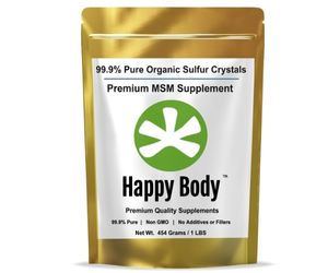 Happy Body Organic Sulfur For Humans 