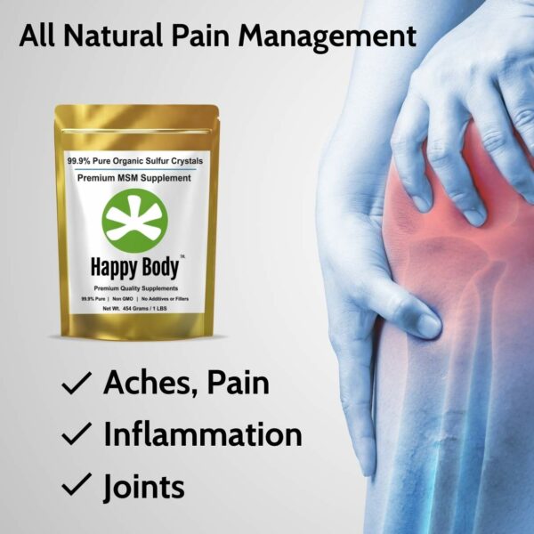 MSM for aches and pains
