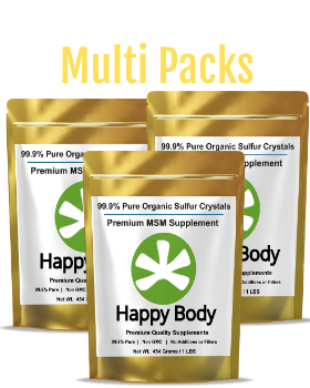 Happy Body Organic Sulfur Multi packs
