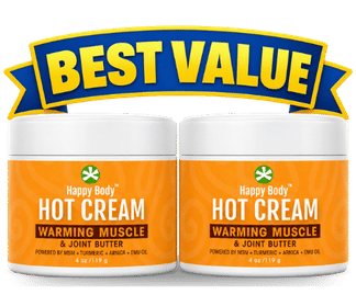 Happy Body Hot Cream two-jar best value offer