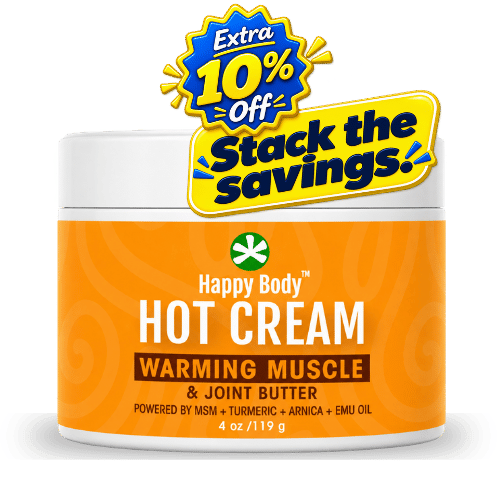 Happy Body Hot Cream extra 10 percent first-order savings
