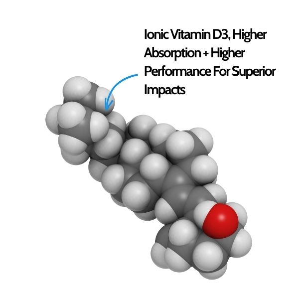 Ionic Liquid Vitamin D3 Molecule