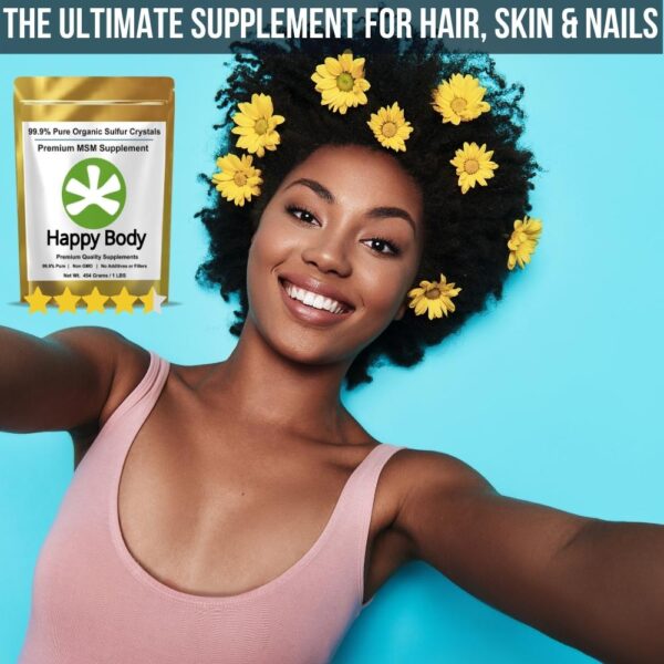 MSM For Hair Skin and Nails