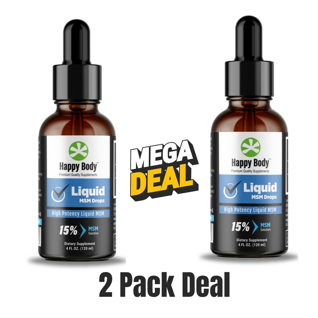 product photo of Liquid MSM Drops (4 fl oz.) - 2 Pack