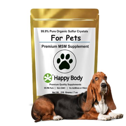 MSM for Pets - MSM for dogs - By Happy Body v2.0 600x600