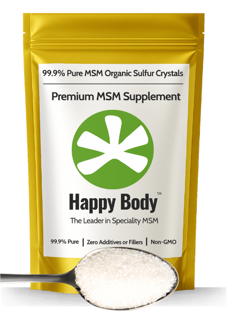 Organic Sulfur - Pure MSM Crystals For Humans - 1 lb bag