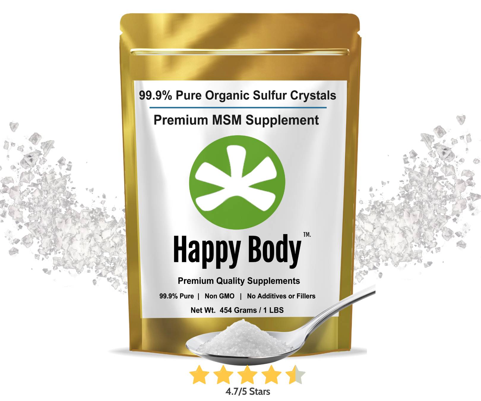 Try Organic Sulfur, Pure MSM Crystals - Phone