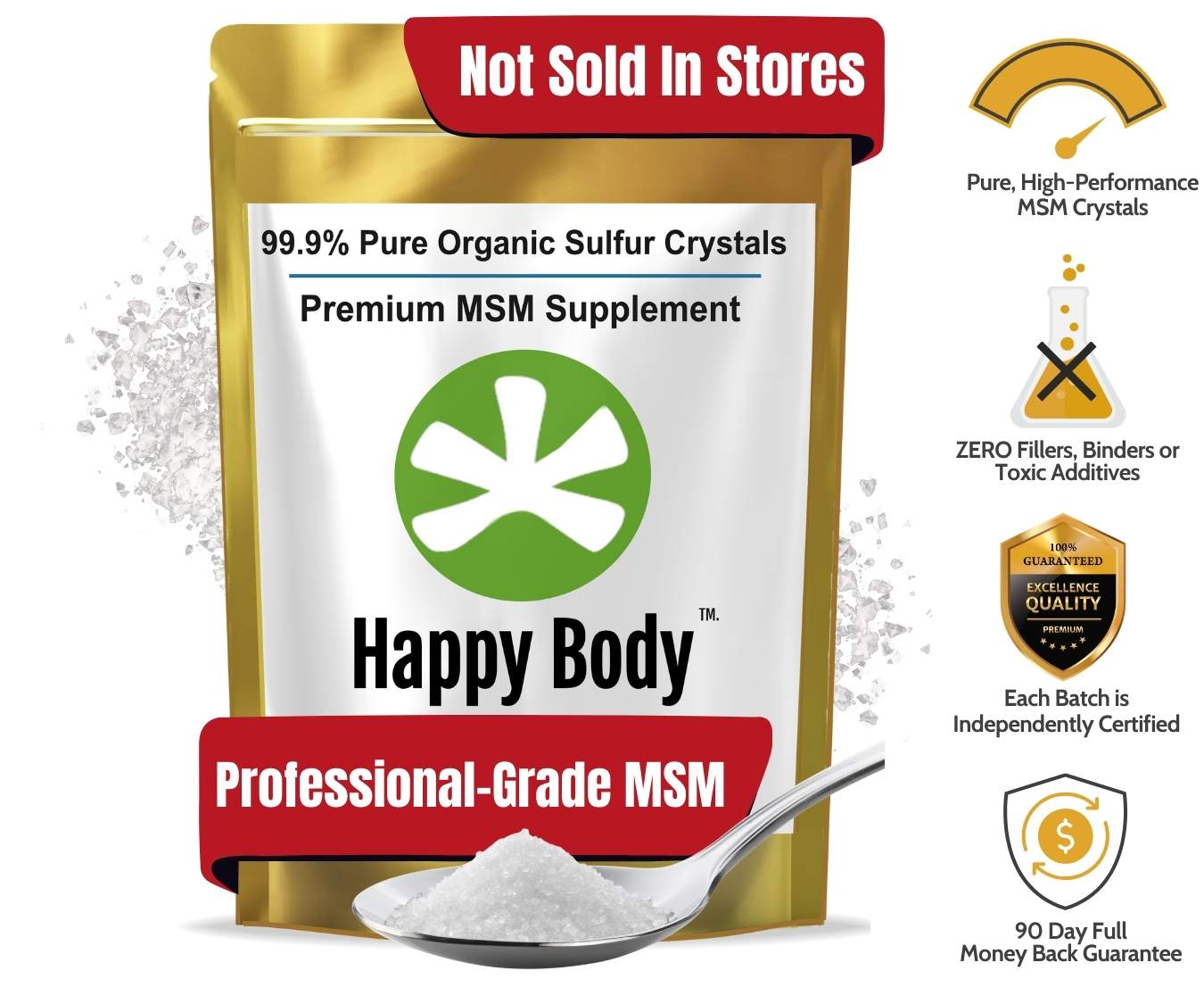 Happy Body Organic Sulfur Bag